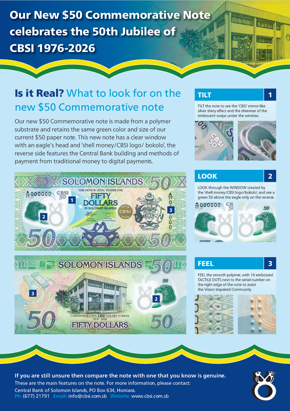 The new $50 Commemorative Note
