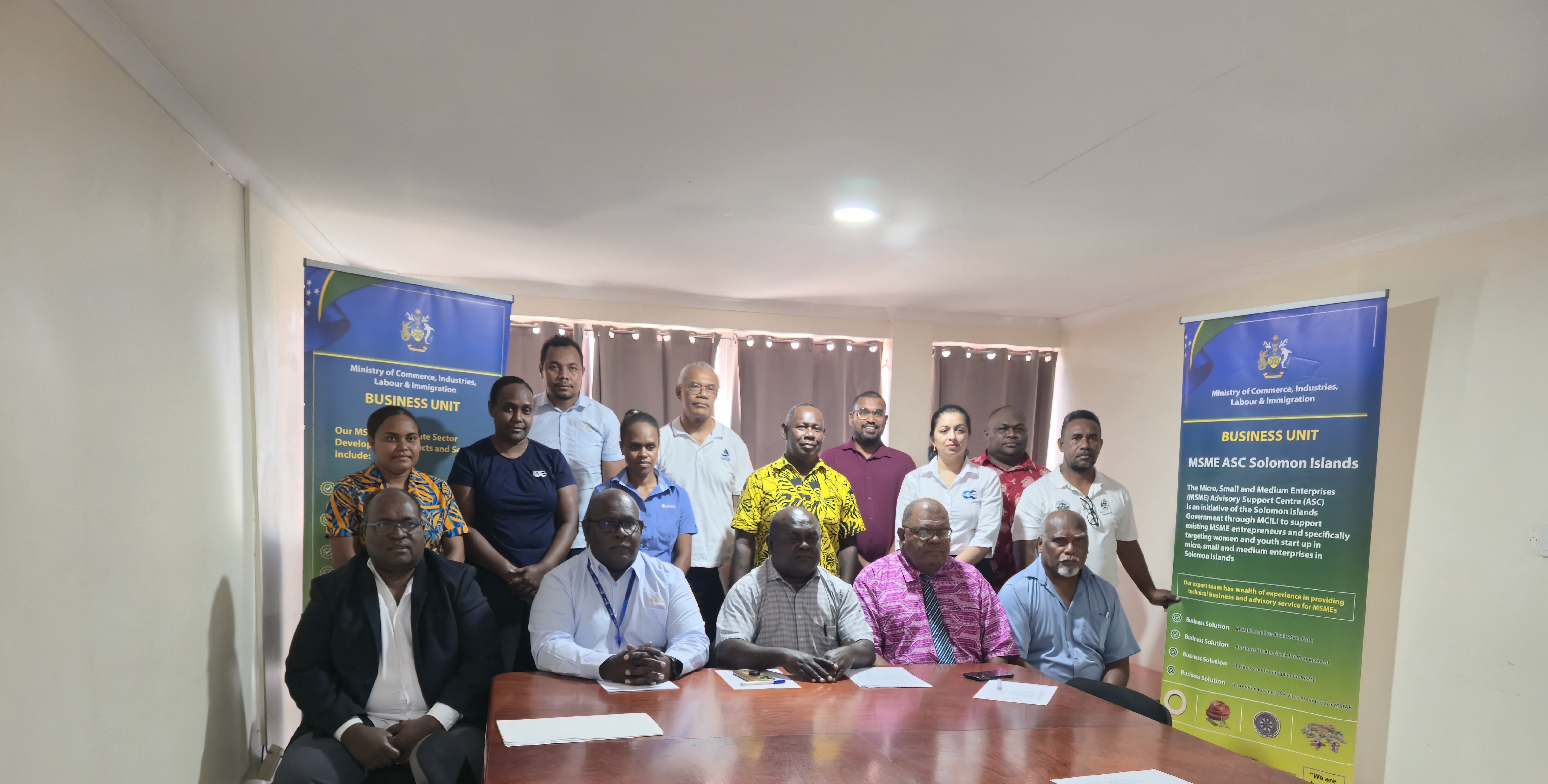 Representative from the Government, Financial Institution and development partners who attended the relaunching ceremony