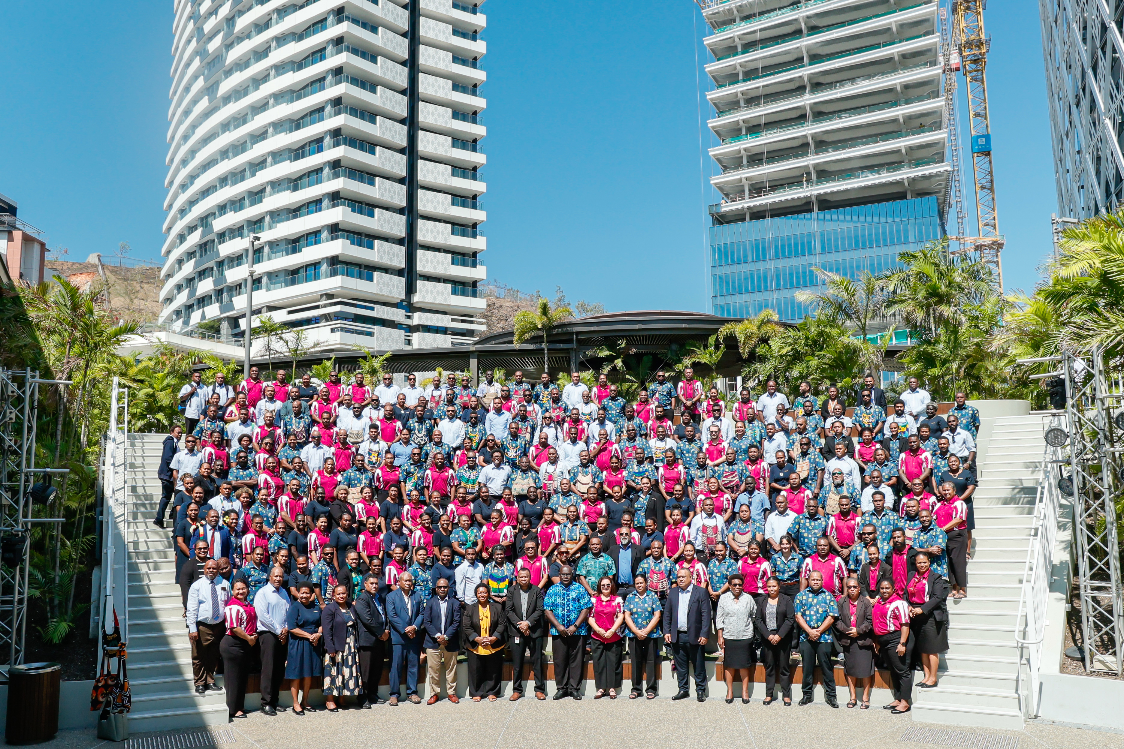 Participants from the Central Bank of Solomon Islands (CBSI), Reserve Bank of Vanuatu (RBV) and Bank of Papua New Guinea (BPNG) who attended the 2026 Central Bank Wansolwara Exchange Programme in Port Moresby this week.  - Images Supplied by BPNG
