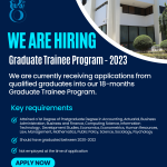CBSI Graduate Trainee Program -2023 Advert