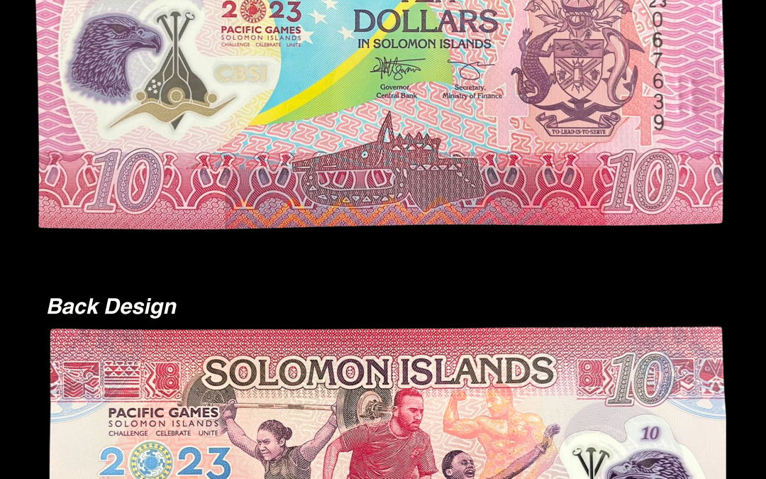 CBSI Launches New $10 Commemorative Banknote honoring the 17th Pacific Games